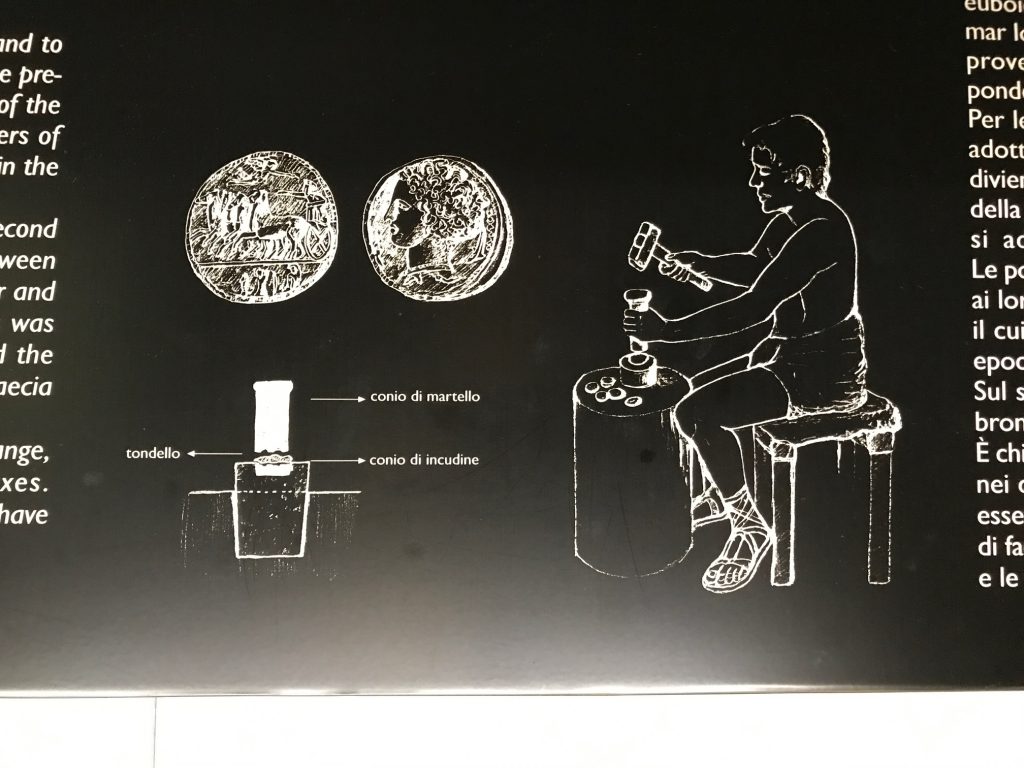 コインギャラリー コイン打刻